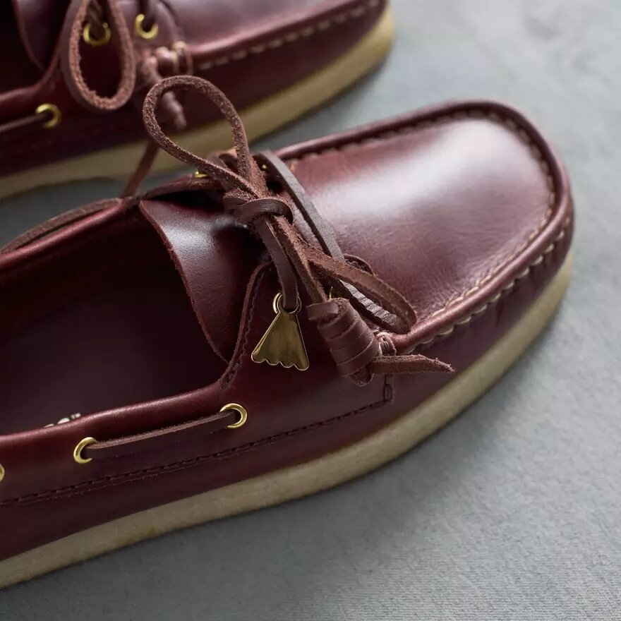 Godney Boat da donna. Scarpe da barca in pelle marrone chiaro britannica Godney Boat da donna. Scarpe da barca in pelle marrone chiaro britannica
