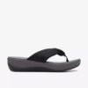 Infradito da donna Arla Glison in tessuto nero Cloudsteppers™ Infradito da donna Arla Glison in tessuto nero Cloudsteppers™