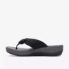 Infradito da donna Arla Glison in tessuto nero Cloudsteppers™ Infradito da donna Arla Glison in tessuto nero Cloudsteppers™