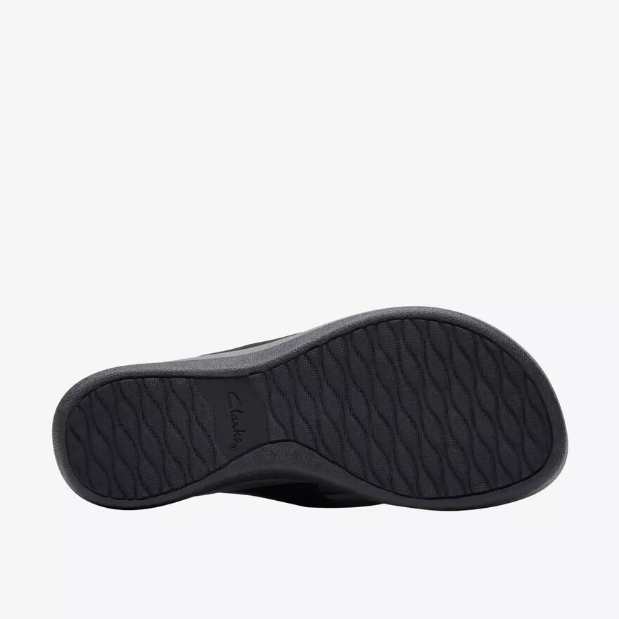 Infradito da donna Arla Glison in tessuto nero Cloudsteppers™ Infradito da donna Arla Glison in tessuto nero Cloudsteppers™