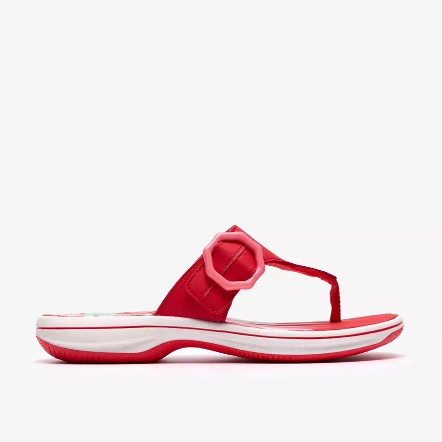 Infradito da donna Breeze Cove rosso papavero Infradito da donna Breeze Cove rosso papavero