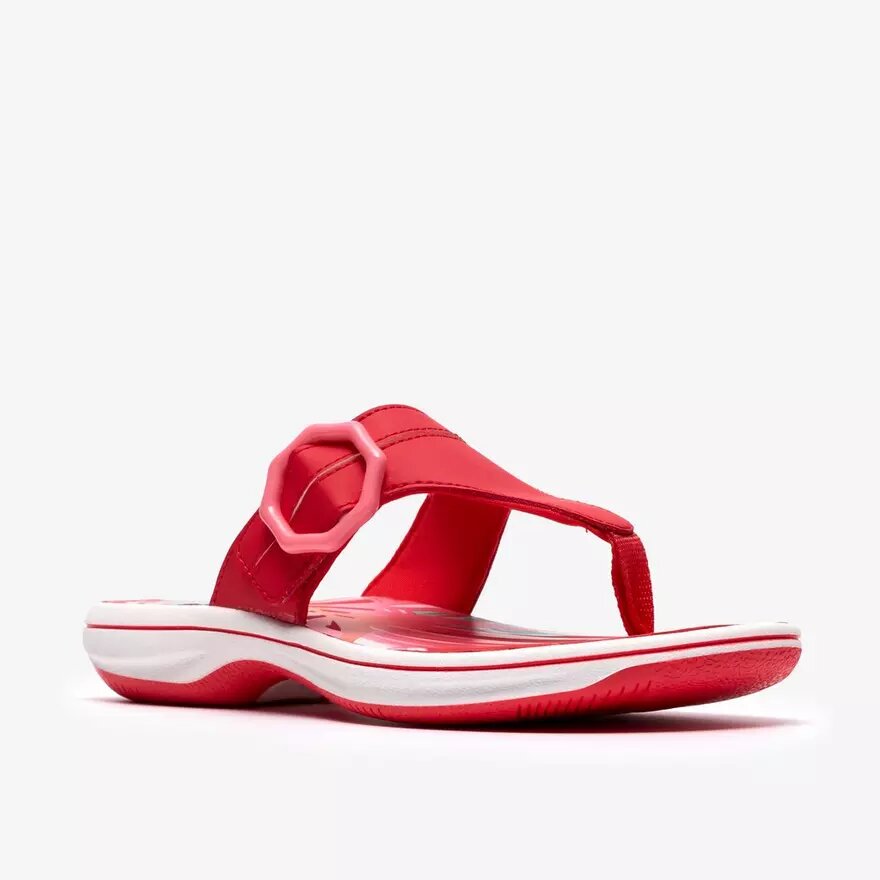 Infradito da donna Breeze Cove rosso papavero Infradito da donna Breeze Cove rosso papavero