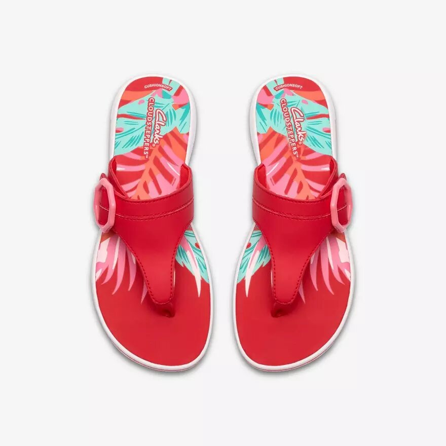 Infradito da donna Breeze Cove rosso papavero Infradito da donna Breeze Cove rosso papavero