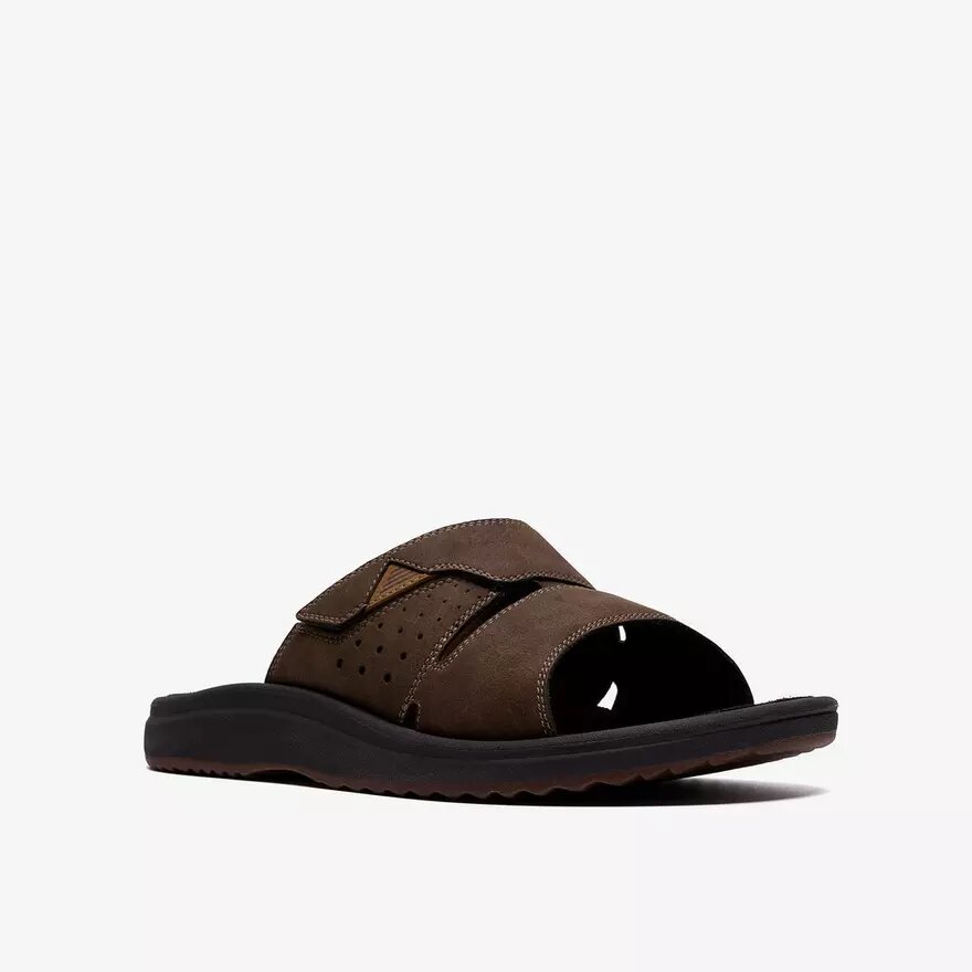 Infradito da uomo Breeze Slide marrone scuro | Clark’s Infradito da uomo Breeze Slide marrone scuro | Clark’s