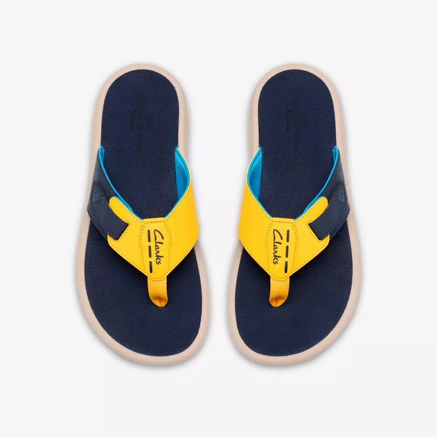 Infradito da uomo M Breeze in combinazione di colori giallo Infradito da uomo M Breeze in combinazione di colori giallo
