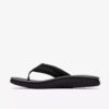 Infradito da uomo Wesley Surf in pelle nera Infradito da uomo Wesley Surf in pelle nera