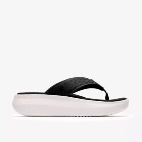 Infradito Solevana Post da donna, colore nero