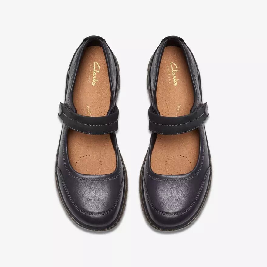 Mary Jane da donna Orlene Jane in pelle nera Mary Jane da donna Orlene Jane in pelle nera