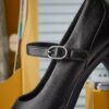 Mary Jane in pelle nera da donna Shaya Jane Mary Jane in pelle nera da donna Shaya Jane