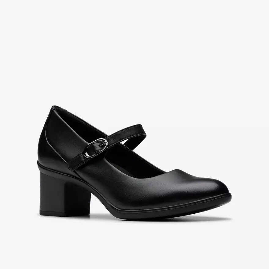Mary Jane in pelle nera da donna Shaya Jane Mary Jane in pelle nera da donna Shaya Jane