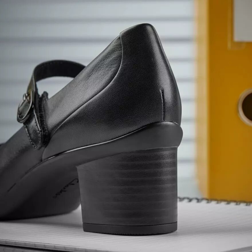 Mary Jane in pelle nera da donna Shaya Jane Mary Jane in pelle nera da donna Shaya Jane
