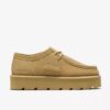 Meare Walla da donna. Wallabees in pelle scamosciata color acero Meare Walla da donna. Wallabees in pelle scamosciata color acero