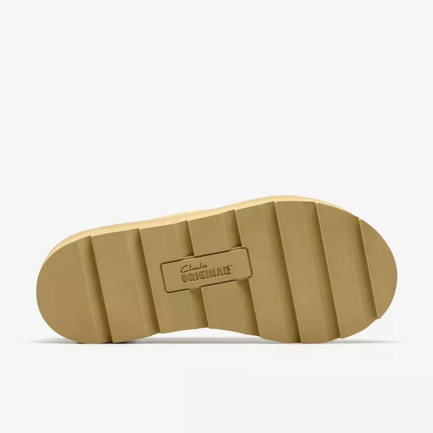 Meare Walla da donna. Wallabees in pelle scamosciata color acero Meare Walla da donna. Wallabees in pelle scamosciata color acero