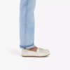 Mocassini da donna Elliotte Sail in pelle color crema Mocassini da donna Elliotte Sail in pelle color crema