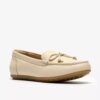 Mocassini da donna Elliotte Sail in pelle color crema Mocassini da donna Elliotte Sail in pelle color crema
