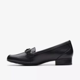 Mocassini da donna Juliet Echo in pelle nera