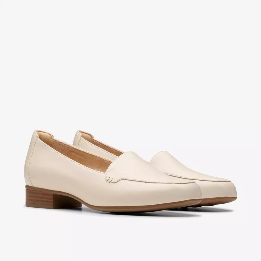 Mocassini da donna Krystine Lily in pelle color crema Mocassini da donna Krystine Lily in pelle color crema