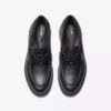 Mocassini da donna Loriini Izzy in pelle nera Mocassini da donna Loriini Izzy in pelle nera