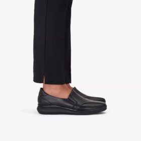 Mocassini da donna Lynell Edge in pelle nera
