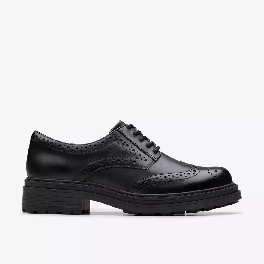 Mocassini da donna Orinoco3 Derby in pelle nera Mocassini da donna Orinoco3 Derby in pelle nera