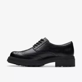 Mocassini da donna Orinoco3 Derby in pelle nera