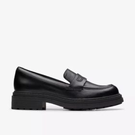 Mocassini da donna Orinoco3 Edge in pelle nera (USA)