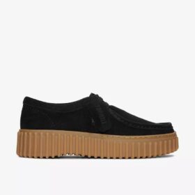 Mocassini da donna Torhill Bee in pelle scamosciata nera US