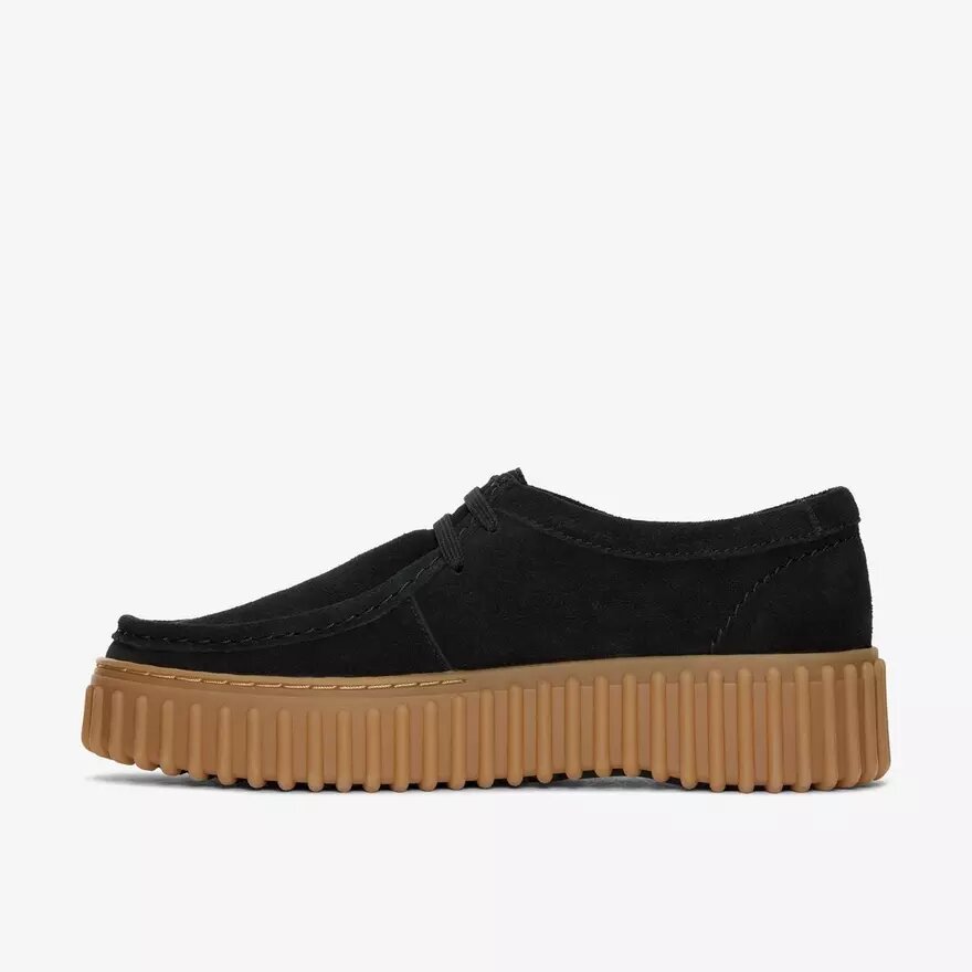 Mocassini da donna Torhill Bee in pelle scamosciata nera US Mocassini da donna Torhill Bee in pelle scamosciata nera US