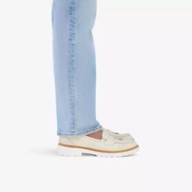 Mocassini da donna Westlynn Bella in pelle color crema