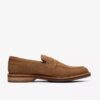 Mocassini da uomo Aldwin Step in pelle scamosciata color tan Mocassini da uomo Aldwin Step in pelle scamosciata color tan
