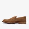 Mocassini da uomo Aldwin Step in pelle scamosciata color tan Mocassini da uomo Aldwin Step in pelle scamosciata color tan