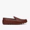 Mocassini da uomo Corsley Plain in pelle color cuoio Mocassini da uomo Corsley Plain in pelle color cuoio