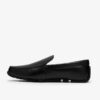 Mocassini da uomo Corsley Plain in pelle nera Mocassini da uomo Corsley Plain in pelle nera