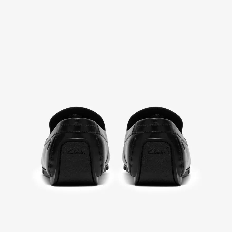 Mocassini da uomo Corsley Plain in pelle nera Mocassini da uomo Corsley Plain in pelle nera