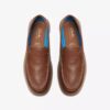 Mocassini da uomo Flexway Step in pelle marrone chiaro, modello slip-on Mocassini da uomo Flexway Step in pelle marrone chiaro, modello slip-on