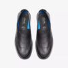 Mocassini da uomo Flexway Step in pelle nera Mocassini da uomo Flexway Step in pelle nera
