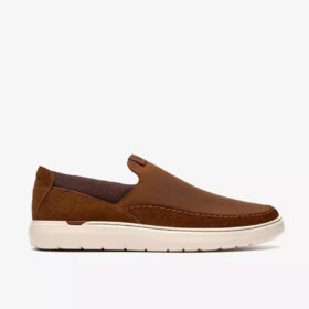 Mocassini da uomo Flexwell Step Beeswax slip-on senza lacci