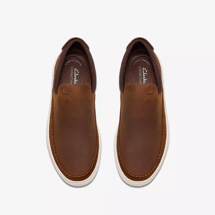 Mocassini da uomo Flexwell Step Beeswax slip-on senza lacci Mocassini da uomo Flexwell Step Beeswax slip-on senza lacci