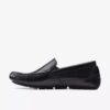 Mocassini da uomo Markman Plain in pelle nera Mocassini da uomo Markman Plain in pelle nera