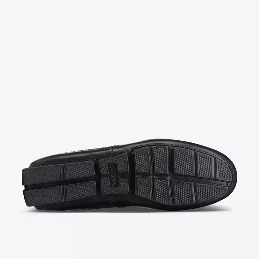 Mocassini da uomo Markman Plain in pelle nera Mocassini da uomo Markman Plain in pelle nera