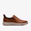 Mocassini da uomo Mullan Step in pelle marrone chiaro Mocassini da uomo Mullan Step in pelle marrone chiaro