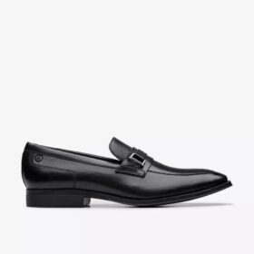Mocassini da uomo Paulton Lo in pelle nera
