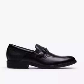 Mocassini da uomo Steadwell Bit in pelle nera