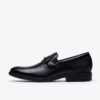 Mocassini da uomo Steadwell Bit in pelle nera Mocassini da uomo Steadwell Bit in pelle nera