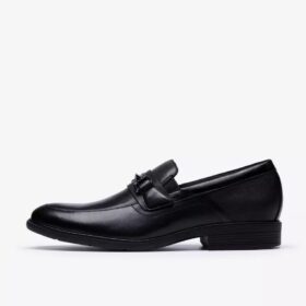 Mocassini da uomo Steadwell Bit in pelle nera
