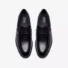 Mocassini da uomo Steadwell Bit in pelle nera Mocassini da uomo Steadwell Bit in pelle nera