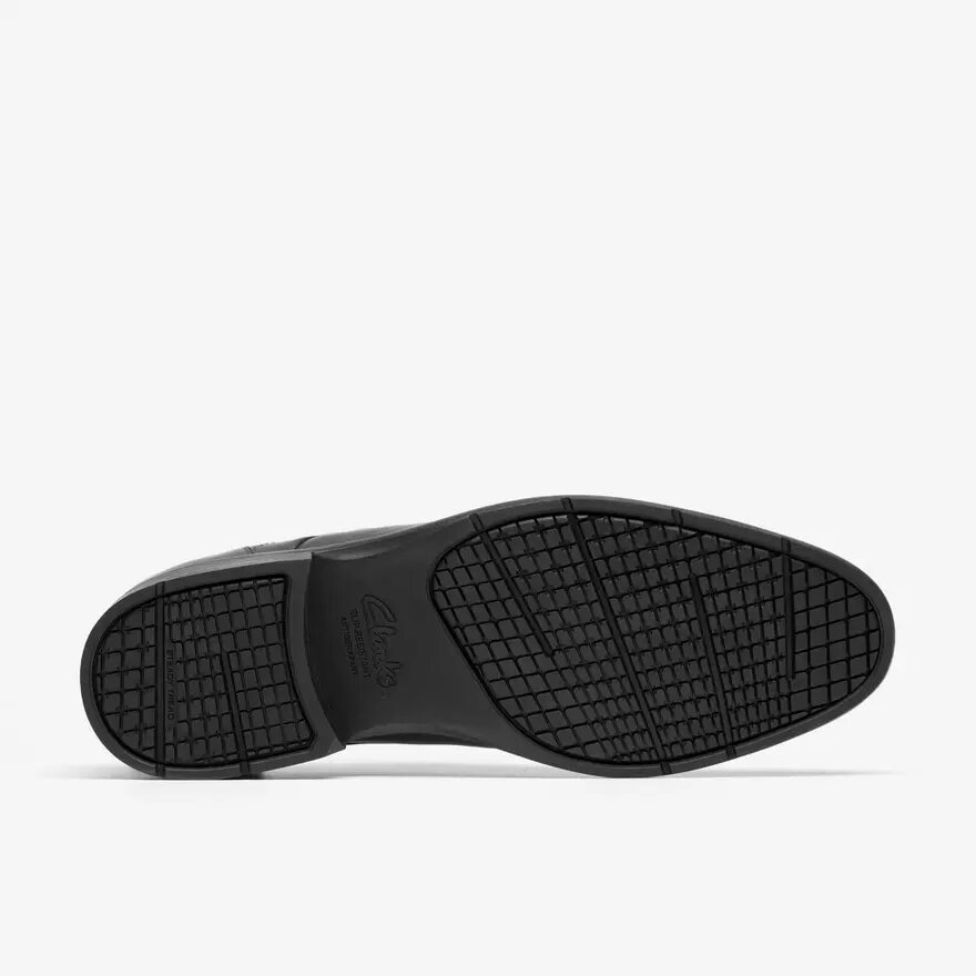 Mocassini da uomo Steadwell Step in pelle nera Mocassini da uomo Steadwell Step in pelle nera