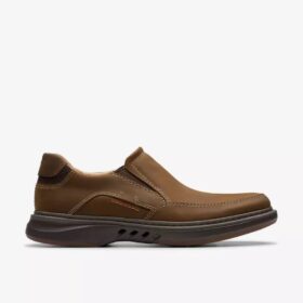 Mocassini da uomo Un Briley Step in pelle cerata | clarks