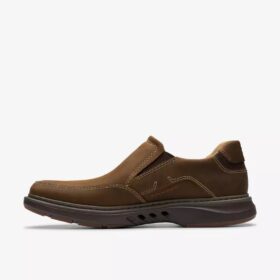 Mocassini da uomo Un Briley Step in pelle cerata | clarks