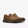 Mocassini da uomo Un Briley Step in pelle cerata | clarks